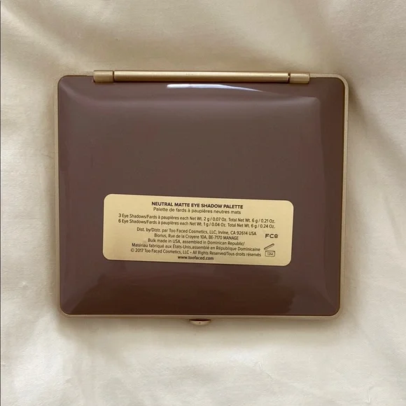 Too Faced Natural Matte Eyeshadow Palette - Picture 5 of 5